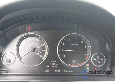 2012 BMW 535I из США, поврежденный, VIN WBAFR7C5XCC811398